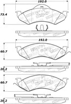 StopTech Street Brake Pads