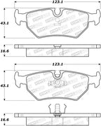 StopTech Street Brake Pads - Front