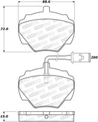 StopTech Street Brake Pads - Front