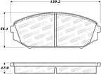 StopTech Street Select Brake Pads