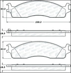 StopTech Street Select Brake Pads