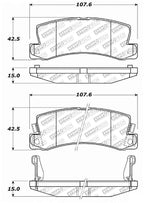 StopTech Street Select Brake Pads - Front