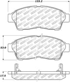StopTech Street Select Brake Pads - Front