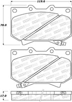 StopTech Street Select Brake Pads - Front