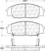 StopTech Street Select Brake Pads - Front