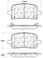 StopTech Street Select Brake Pads - Front