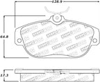 StopTech Street Select Brake Pads - Front/Rear