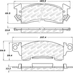 StopTech Street Select Brake Pads - Rear