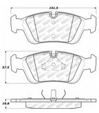 StopTech Street Select Brake Pads - Rear