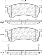 StopTech Street Select Brake Pads - Rear