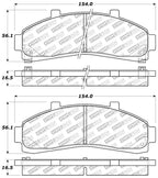 StopTech Street Select Brake Pads - Rear