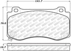StopTech Street Select Brake Pads - Rear
