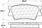 StopTech Street Select Brake Pads - Rear