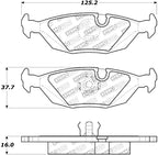 StopTech Street Touring Brake Pads