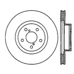 Stoptech 05-08 LGT Front CRYO-STOP Rotor