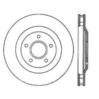 Stoptech 97-04 Chevy Corvette Right Front CRYO-STOP Rotor