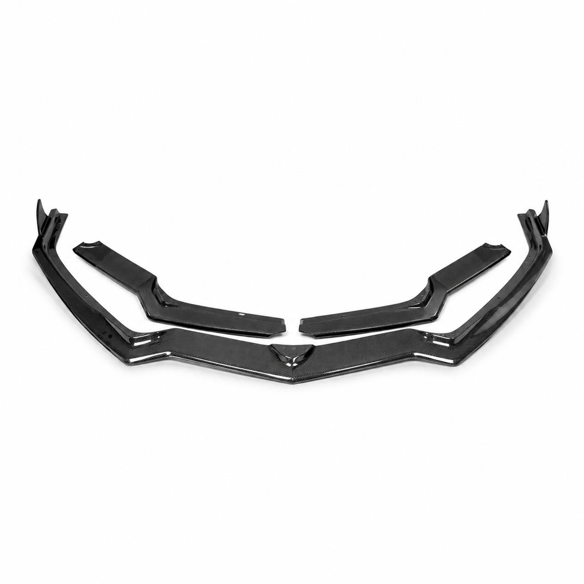 Dry Carbon Fiber Side Skirts for Chevrolet Corvette C8 by Stratec Systems