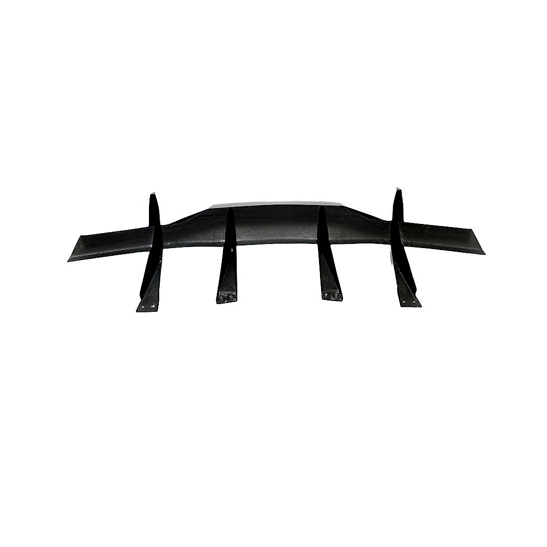 Dry Carbon Fiber Rear Bumper Diffuser for Chevrolet Corvette C8 by Stratec Systems