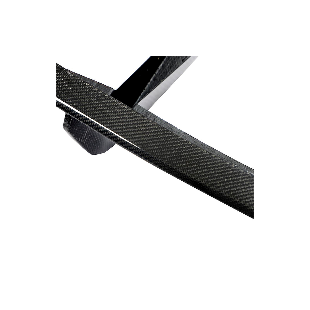 Dry Carbon Fiber Rear Bumper Diffuser for Chevrolet Corvette C8 by Stratec Systems