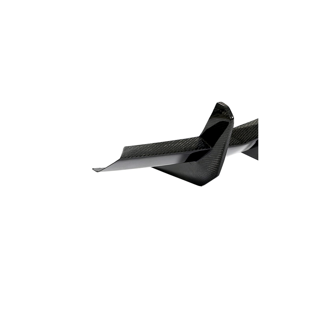 Dry Carbon Fiber Rear Bumper Diffuser for Chevrolet Corvette C8 by Stratec Systems