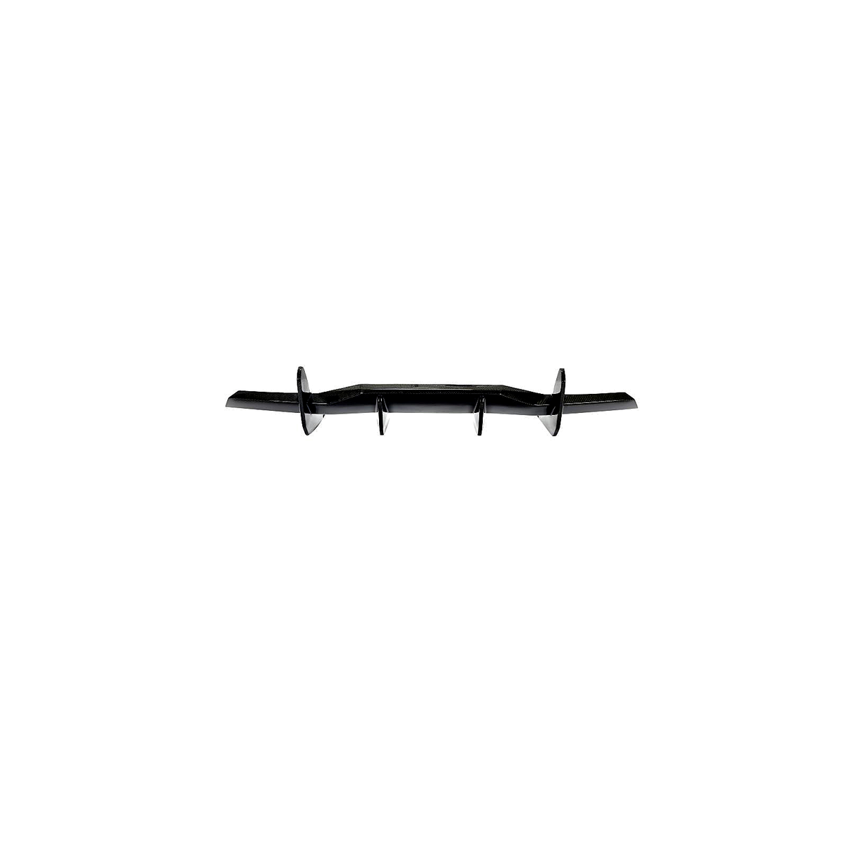 Dry Carbon Fiber Rear Bumper Diffuser for Chevrolet Corvette C8 by Stratec Systems
