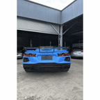Dry Carbon Fiber Rear Spoiler Tail Wing for Chevrolet Corvette C8 by Stratec Systems