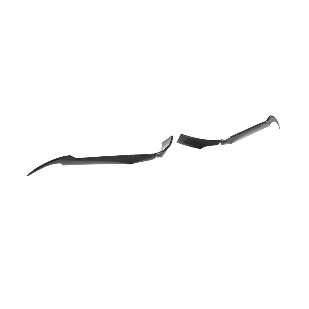 Chevrolet Corvette C8 Carbon Fiber Bumper Canards by Stratec Systems