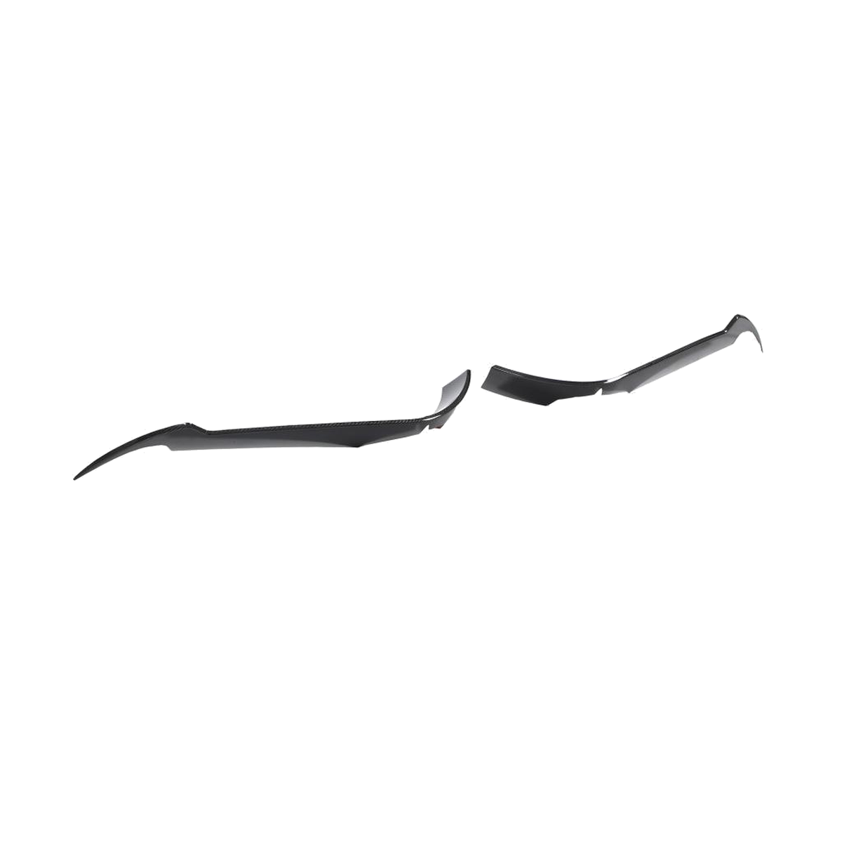 Chevrolet Corvette C8 Carbon Fiber Bumper Canards by Stratec Systems