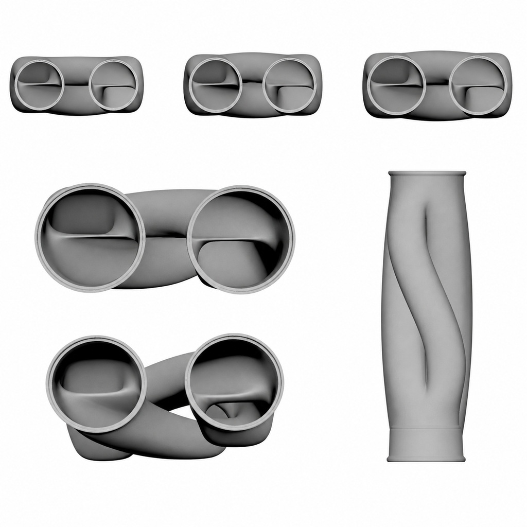 Universal SS316 Performance Exhaust Z Pipe by Stratec Systems
