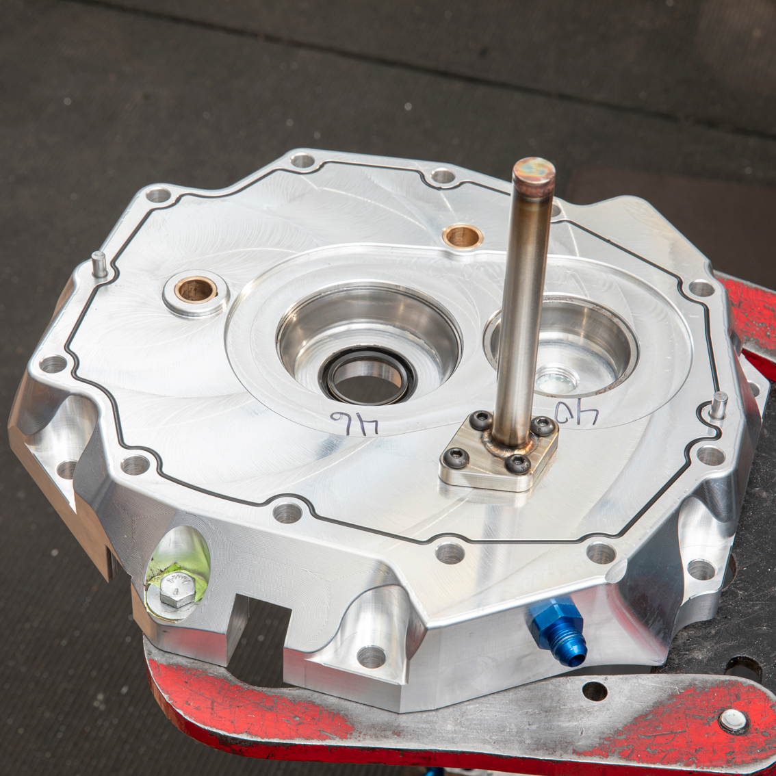 Billet Front Plate For T56 Magnum Transmissions By Tick Performance