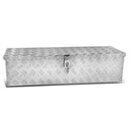 Universal Truck Trailer Tool Box with Lock Aluminum 50x13x10