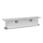 60" Aluminum Crossover Truck Tool Box with Lock & Key