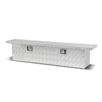 60" Aluminum Crossover Truck Tool Box with Lock & Key