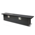 60" Crossover Truck Tool Box with Lock - Aluminum Black