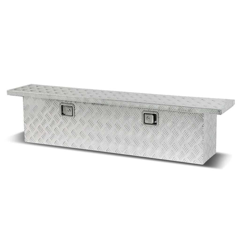 Aluminum Crossover Truck Tool Box with Lock - 69" x 12" x 15.5"
