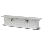 Aluminum Crossover Truck Tool Box with Lock - 69" x 12" x 15.5"