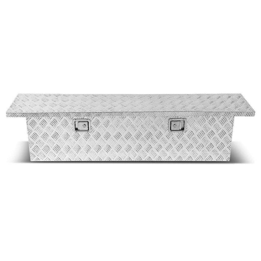 Aluminum Crossover Truck Tool Box with Lock - 69" x 12" x 15.5"