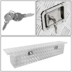 Aluminum Crossover Truck Tool Box with Lock - 69" x 12" x 15.5"