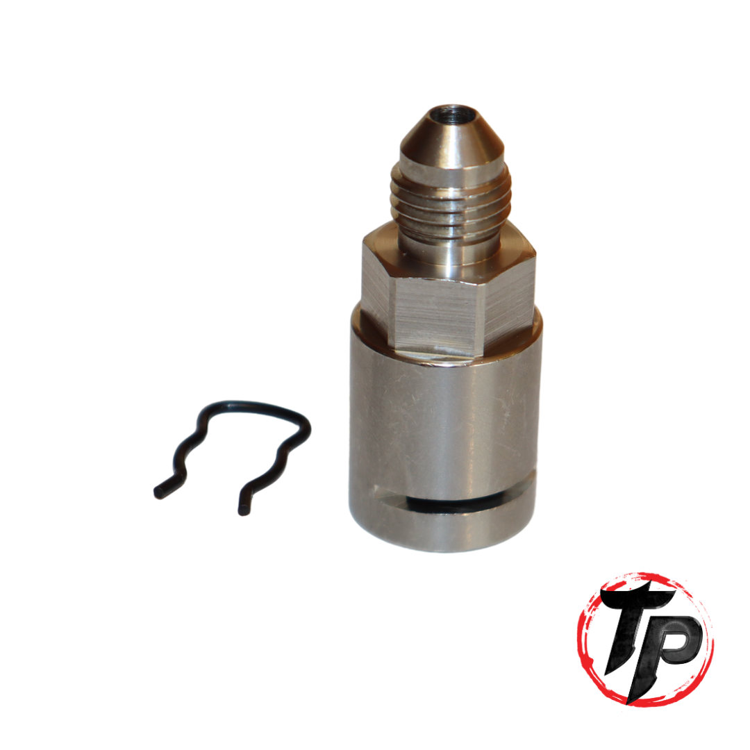 -4AN Male to O-Ring Female Quick Connect Clutch Fitting By Tick Performance