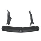 2020-2023 Tesla Model Y Black Rear Trunk Bumper Sill Guard TPE + PP