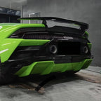 Tecnica Style Carbon Fiber Rear Spoiler Wing Base for Lamborghini Huracan EVO LP610 LP580 - Bull Boost Performance