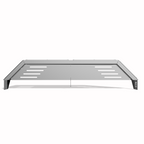 Heavy Duty Weld on DIY Drive Over Trailer Fender Kit Bare Steel - Pair By Gatekeeper Off-Road