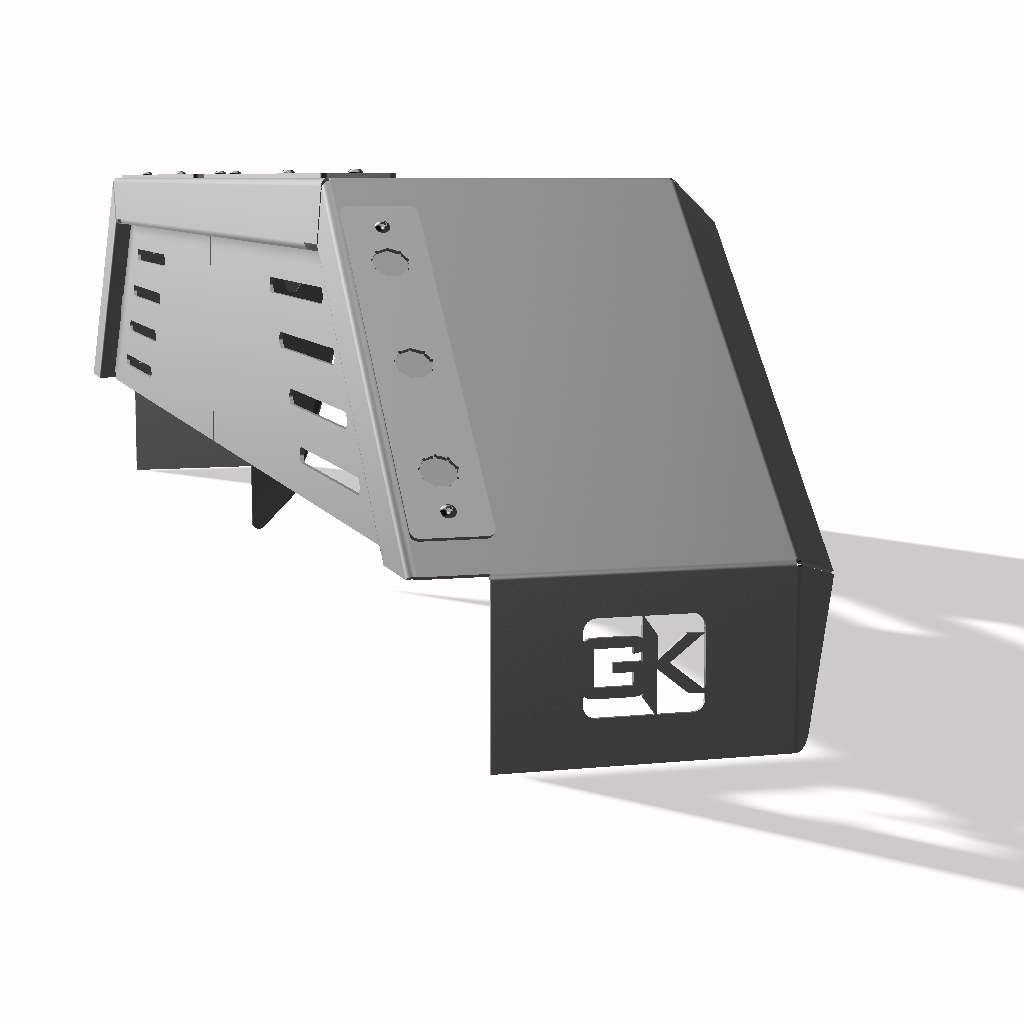 Heavy Duty Weld on DIY Drive Over Trailer Fender Kit Bare Steel - Pair By Gatekeeper Off-Road