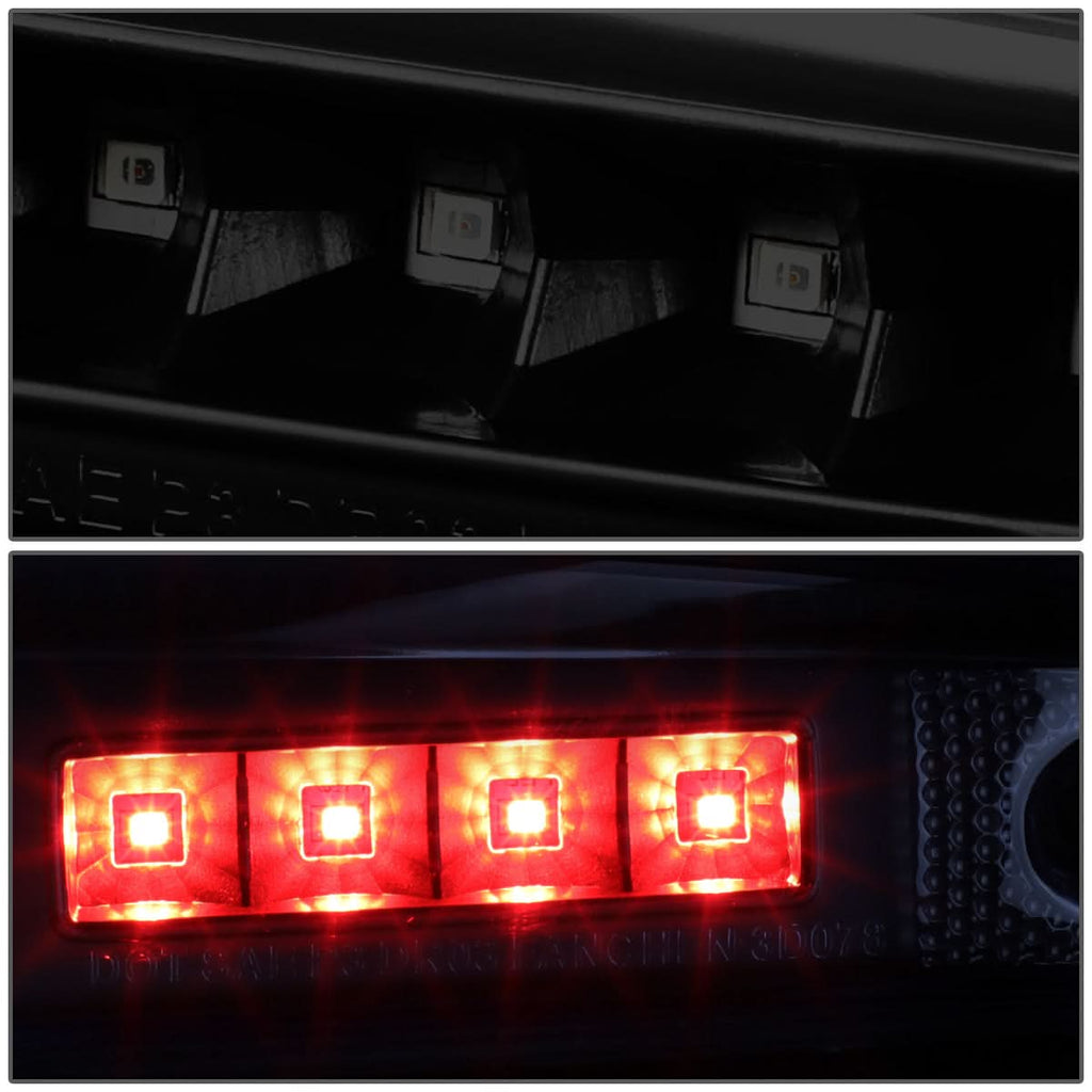 03-06 Dodge Ram 2500 3500 3D LED Tailgate Brake Light Black Smoke
