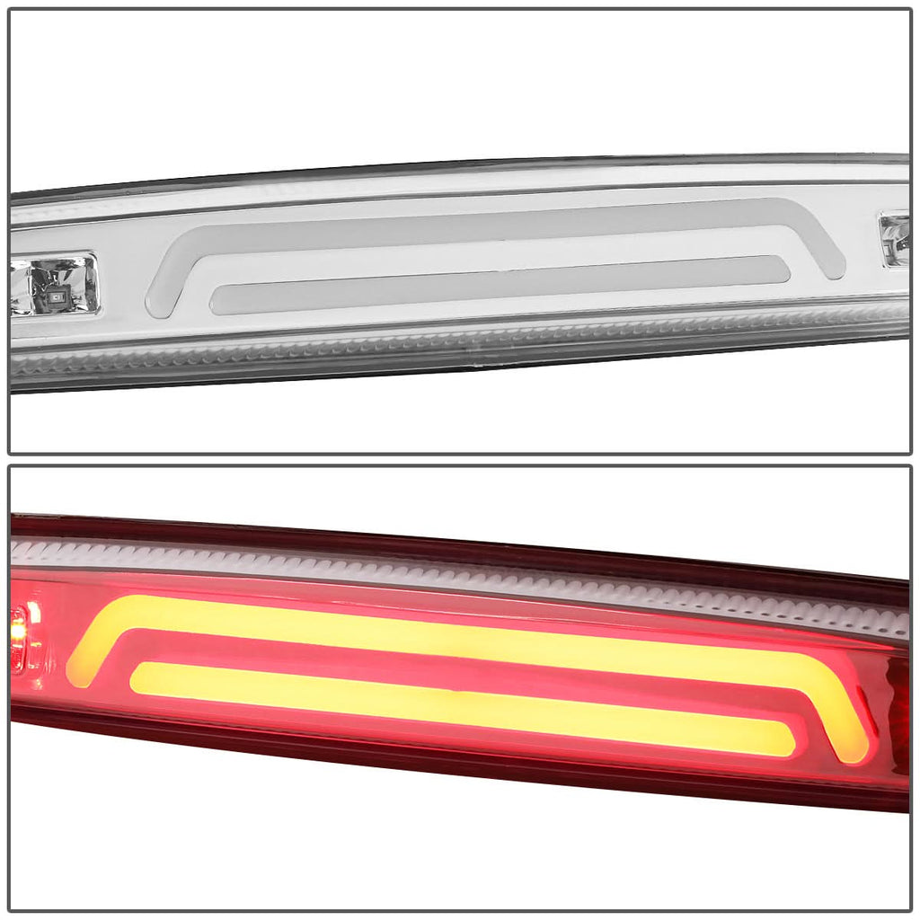 2003-2006 Dodge Ram 2500 3500 3D LED Chrome Tailgate Brake Light