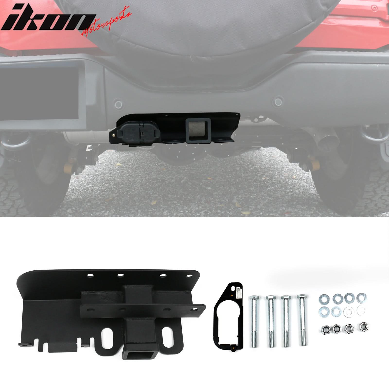 2021-2025 Ford Bronco 2/4Dr OE Style Rear Trailer Tow Tungsten Steel