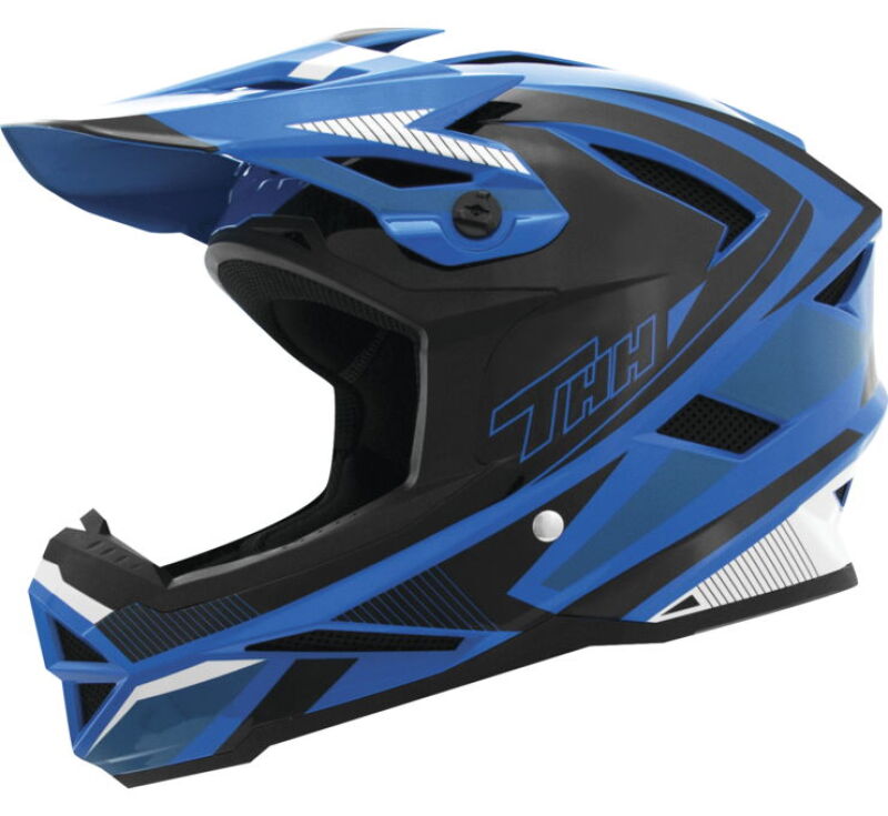 THH Helmets T-42 BMX Acceler Blue/White - Medium