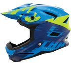THH Helmets T-42 BMX Xtreme  Blue/Yellow - XS