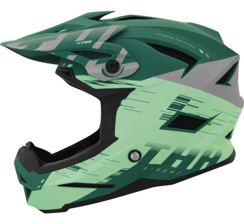 THH Helmets T-42 BMX Xtreme  Turquoise/Green - XS