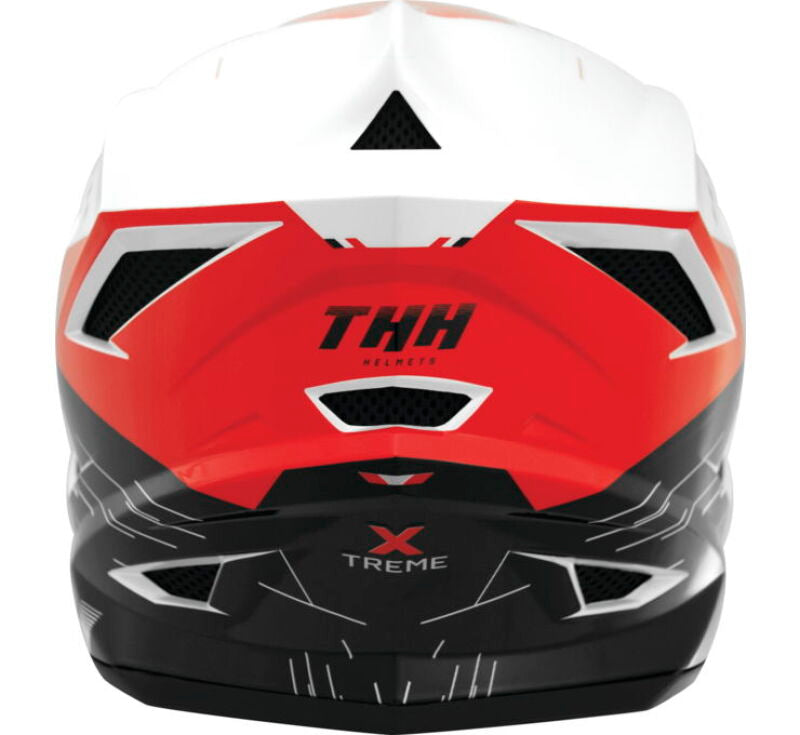 THH Helmets T-42 BMX Xtreme  White/Red - XS